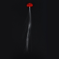 Прядь для волос на заколке, светящиеся, 3,5 х 33 см Прядь для волос на заколке, светящиеся, 3,5 х 33 см