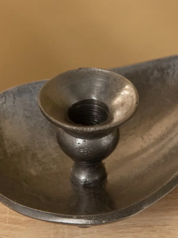 Подсвечник "Средневековье" алюминий 18х13х6,5 см