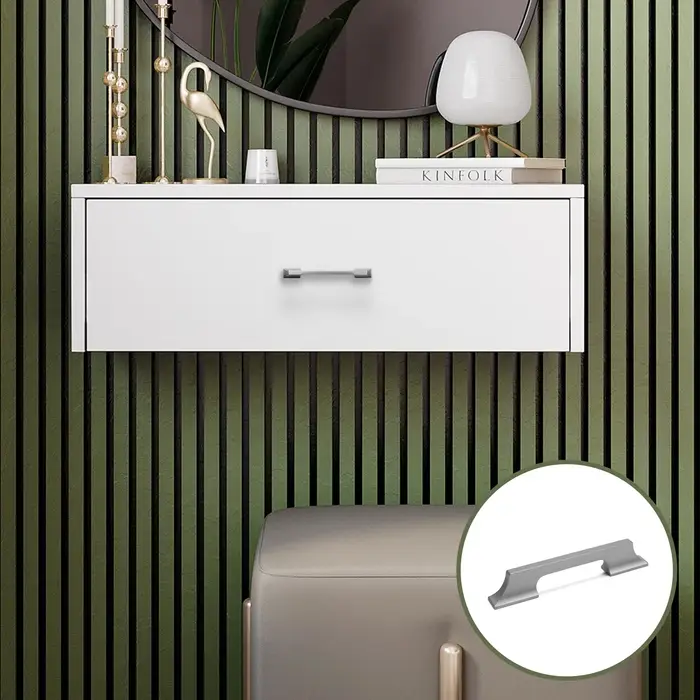 Ручка-скоба CAPPIO RSC020, алюминий, м/о 96 мм, цвет графит