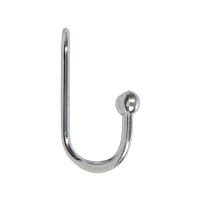 Крючок мебельный ТУНДРА TKD017, двухрожковый, хром
