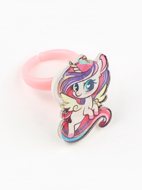 Кольцо детское Кольцо детское "Ты чудо", единорог