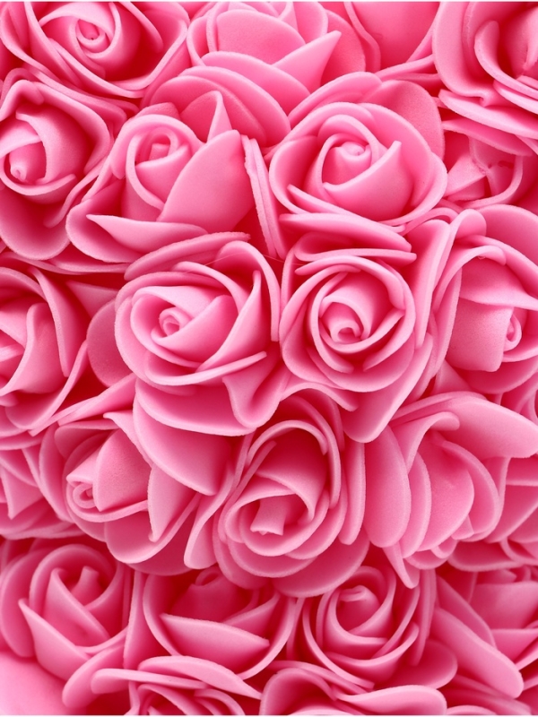 Медведь из розовых роз Медведь из розовых роз