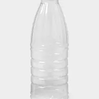 Бутылка "Италия" 1 л, горло 0,38 см, круглая, цвет прозрачный