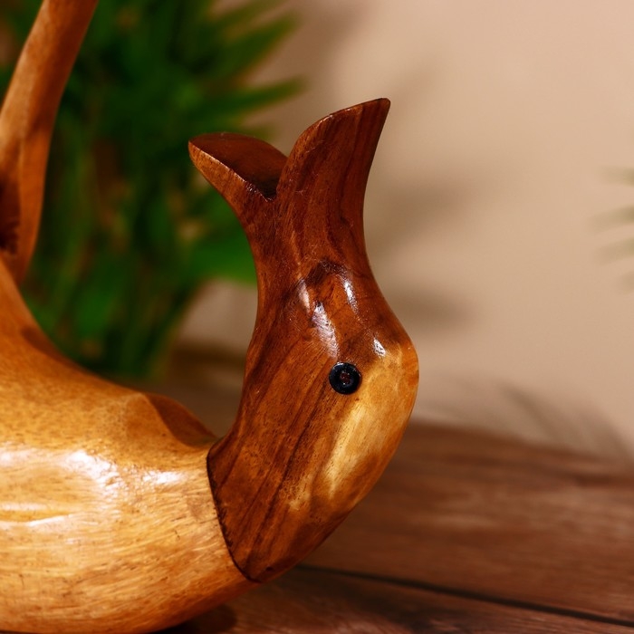 Подставка под бутылку Подставка под бутылку "Уточка" дерево 25х10х20 см