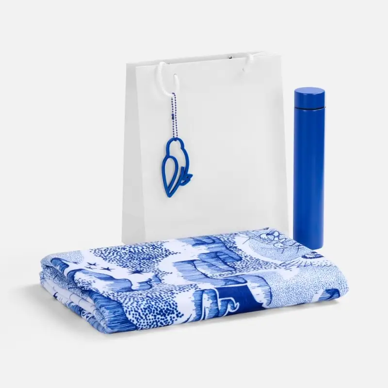 Набор &laquo;Год чудес&raquo;, белый с синим