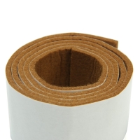 Самоклеющиеся подпятники для мебели ТУНДРА 100х5х0,3 см., фетр, цвет коричневый Самоклеющиеся подпятники для мебели ТУНДРА 100х5х0,3 см., фетр, цвет коричневый