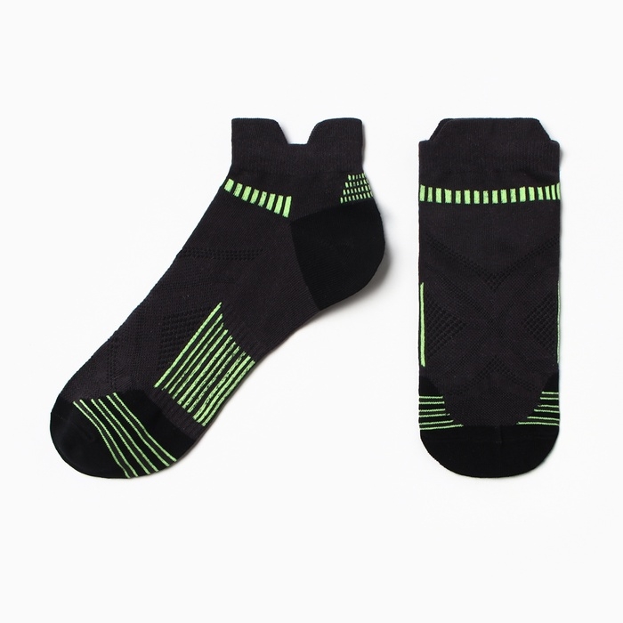 Носки мужские MINAKU укороченные, размер 38-45, цвет тёмно-серый