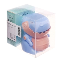 Точилка механическая с контейнером "Дракон" синий Точилка механическая с контейнером "Дракон" синий