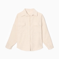 Блузка женская MINAKU: Velvet collection цвет молочный, р-р 42 Блузка женская MINAKU: Velvet collection цвет молочный, р-р 42