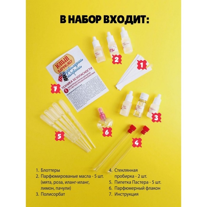 Набор для создания духов &laquo;Парфюмерная симфония. Хип-хоп&raquo;