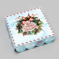 Коробка для печенья, &laquo;Волшебного Нового года!&raquo; 12&times;12&times;3 , Новый год