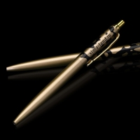 Ручка металл автоматическая &laquo;Хакки&raquo;, синяя паста 1.0 мм