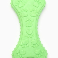 Игрушка жевательная "Собачье удовольствие", TPR, 10,5 см, зелёная Игрушка жевательная "Собачье удовольствие", TPR, 10,5 см, зелёная