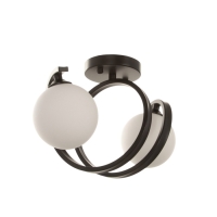 Бра Nadine 2х10Вт GU10 черный 30х16х32см