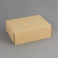 Коробка складная &laquo;Бежевая&raquo;, для подарков, хранения и отправки посылок, 27&times;21&times;9 см