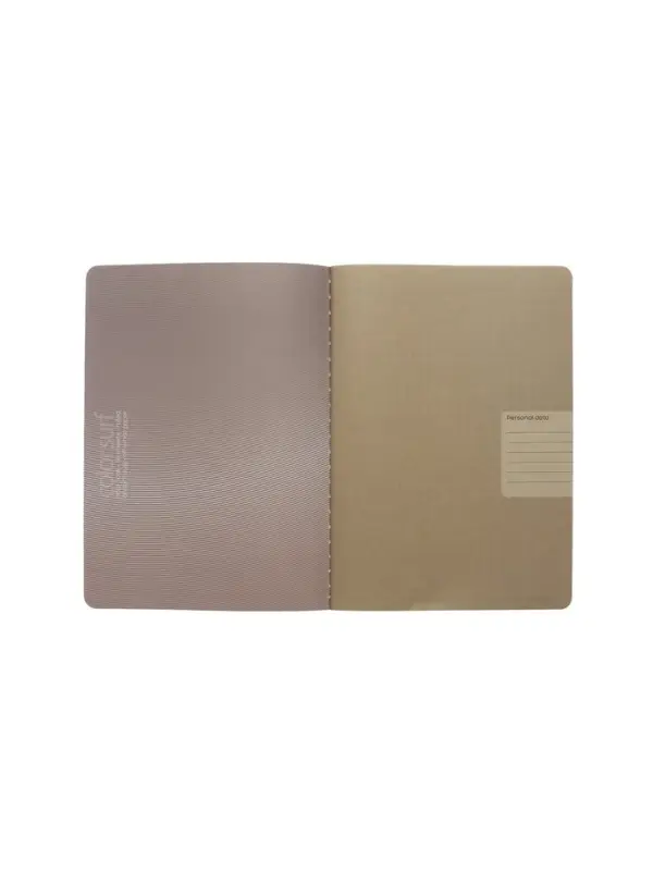 Тетрадь 40л лин BrunoVisconti. Color Surf.Morandi Grey