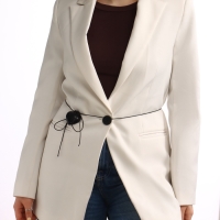 Портупея с кулоном &laquo;Сердечко&raquo;, трансформер, чёрная, 150 см