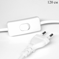 Лампа настольная "Муза" 40Вт Е14 синий 13х13х23см