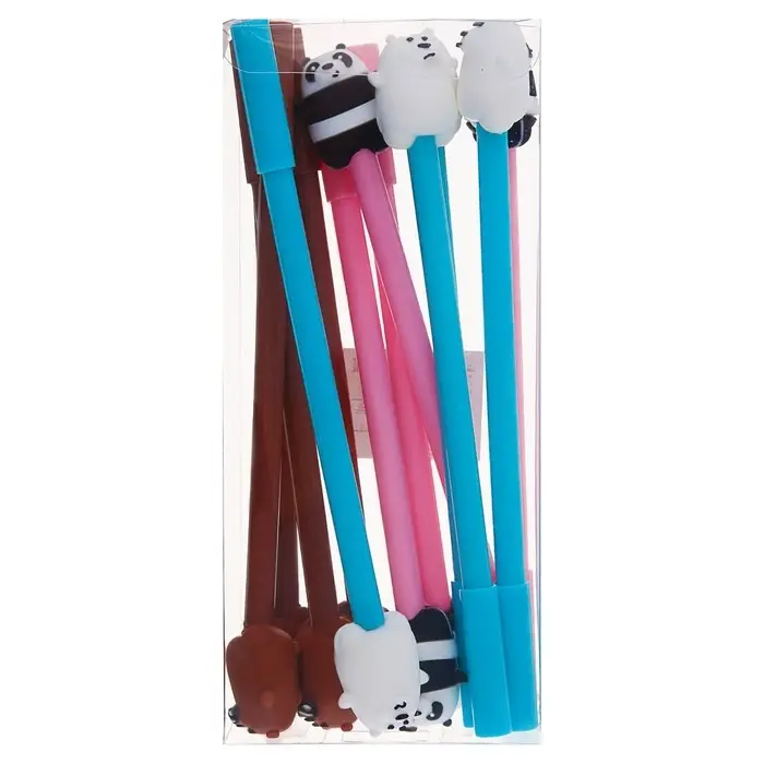 Ручка - прикол гелевая &laquo;Мишка&raquo;, цвет корпуса МИКС