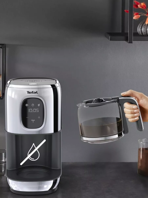 Кофеварка капельная Majestuo CM883D10, серебристый