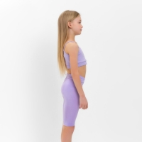 Топ для девочки MINAKU цвет лавандовый, рост 152 см Топ для девочки MINAKU цвет лавандовый, рост 152 см