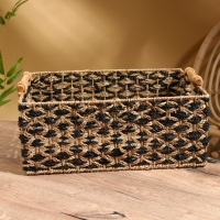 Корзина плетеная 45х30х20 см, сиграсс