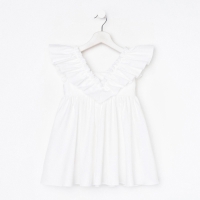 Платье детское KAFTAN &laquo;Бабочка&raquo;, р. 34 (122-128), белый