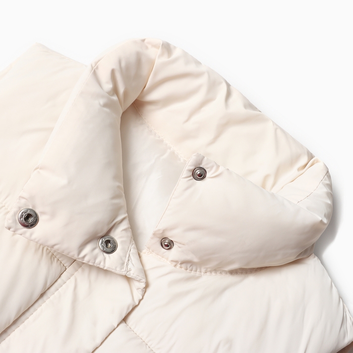 Жилет женский с воротником MIST, р.46, молочный Жилет женский с воротником MIST, р.46, молочный