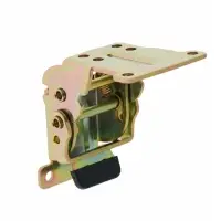 Кронштейн складной ТУНДРА ks001, 70&times;70 мм, желтый цинк, набор 2 шт.