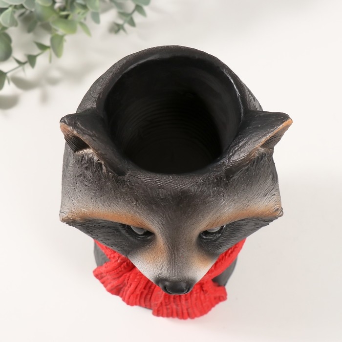 Органайзер-кашпо "Енот" 21х13 х14 см, глубина 13 см