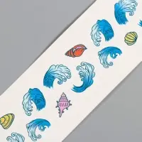 Переводная тату на тело цветная &laquo;Браслет. Ракушки&raquo;, 20&times;3 см