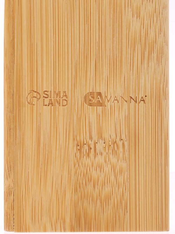 Набор аксессуаров для ванной BAMBOO, бамбук (дозатор. стакан)