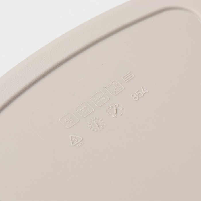 Бутербродница RICCO, 17&times;13&times;4.2 см, с декором Чемита