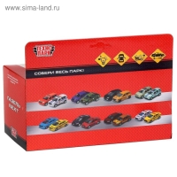 Машина металл &laquo;ГАЗель Next пожарная&raquo; 14,5 см, свет+звук, инерционная