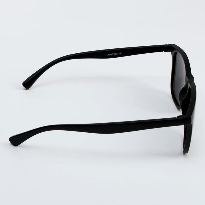 Очки солнцезащитные OneSun, UV 400, дужка 15 см, ширина 15 см, линза 5&times;6 см, чёрные