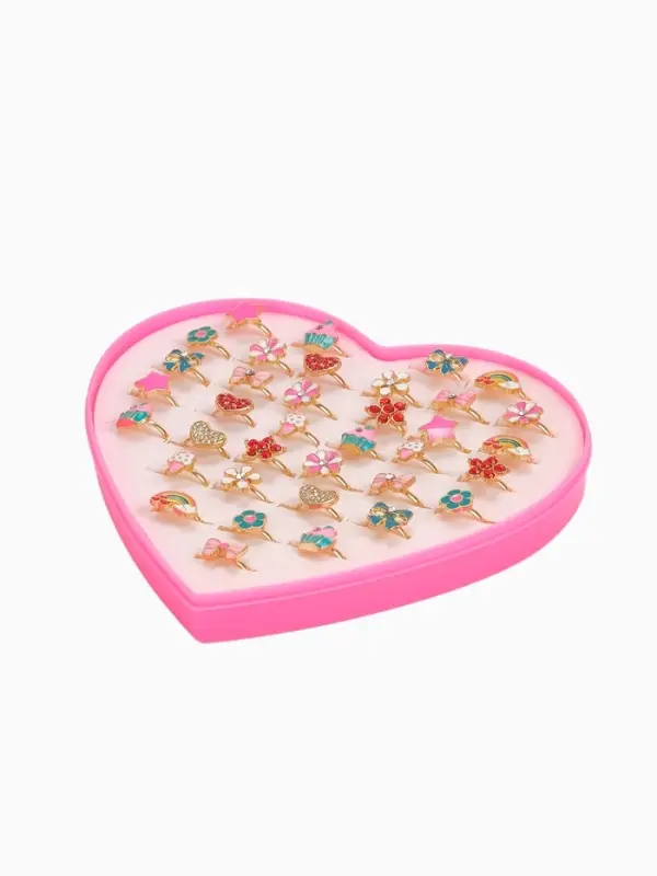 Кольцо детское &laquo;Выбражулька&raquo; лето, форма МИКС, цвет МИКС, безразмерное