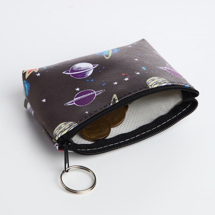 Кошелёк монетница детская на молнии, цвет МИКС Кошелёк монетница детская на молнии, цвет МИКС