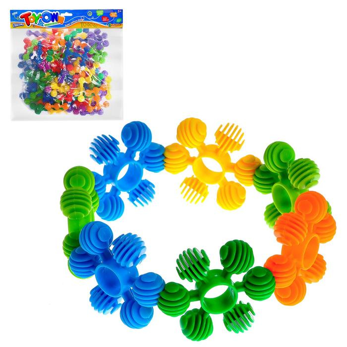 Конструктор &laquo;Необычные узоры&raquo;, 73 детали, размер одной детали 6 х 6 х 1,5 см