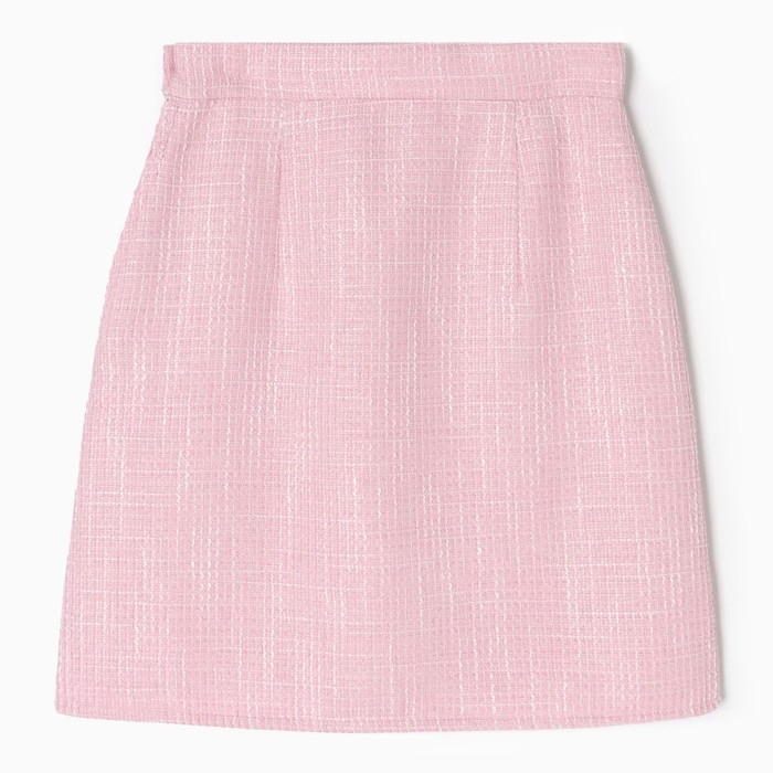 Юбка женская твидовая MIST р. 42, розовый