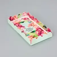 Коробка для печенья, &laquo;Комплимент&raquo;, 10.5&times;20&times;3 см