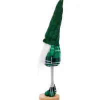 Фигура текстиль &laquo;Гном в зелёном&raquo; 54 см, 1 LED, от батареек AG13&times;3, свечение тёплое белое