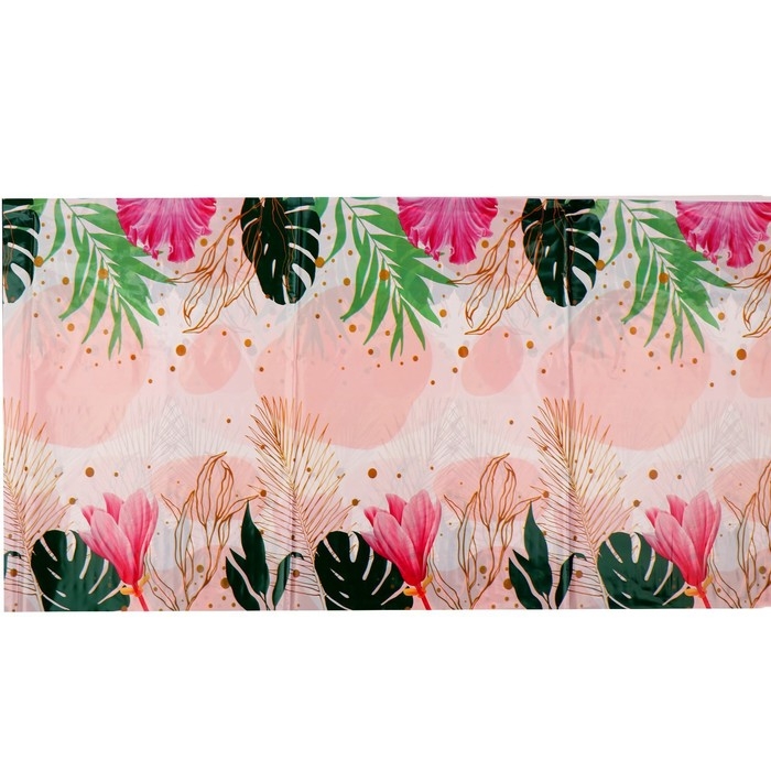 Скатерть одноразовая &laquo;Нежность&raquo;, 137 &times; 180 см