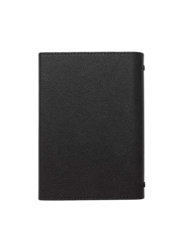 Органайзер на кольцах, C6, с клапаном, 80л, линия, к/зам, Черный