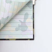 Блокнот на замочке А6, 50 листов в твердой обложке &laquo;С 23 февраля&raquo;