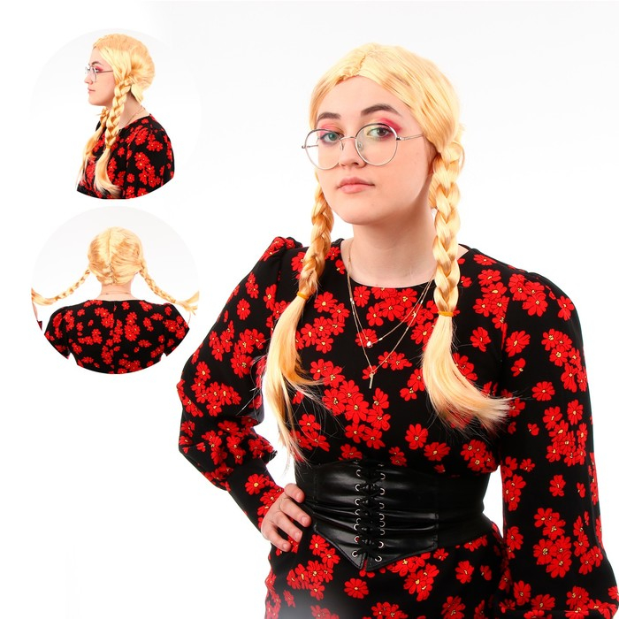 Парик &laquo;Толстые косы&raquo;