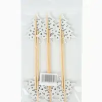 Шпажки "Серебряные елочки", набор 6 шт.