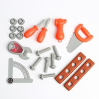 Набор строителя с инструментами игровой Super car, рюкзак с инструментами, Тачки