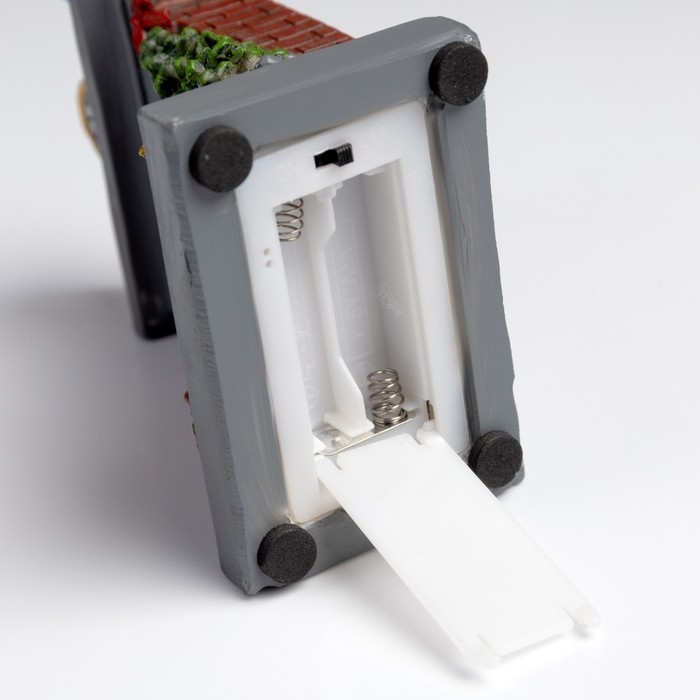 Светодиодная фигура «Камин» 13 × 9 × 6 см, полистоун, батарейки АААх2 (не в комплекте), свечение тёплое белое Светодиодная фигура «Камин» 13 × 9 × 6 см, полистоун, батарейки АААх2 (не в комплекте), свечение тёплое белое