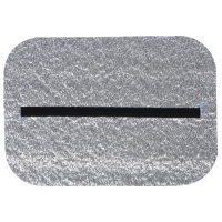 Сидушка туристическая на резинке maclay, с фольгой, 15 мм