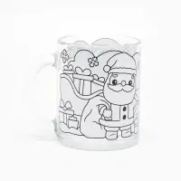 Кружка раскраска + игрушка "Дед мороз" старый 9770491   10963458